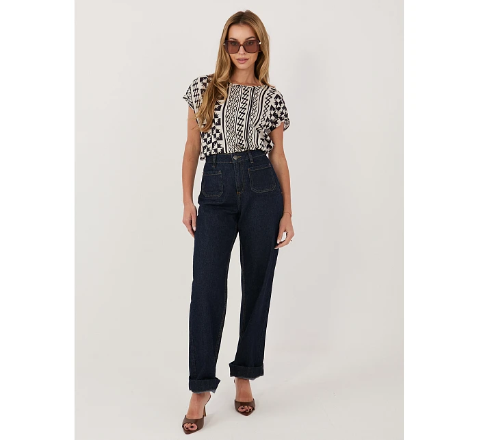 Bluzka model 22089586 granatowy - FPrice