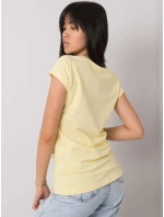 T košile EM TS ES 21 532.18 světle žlutá T košile EM TS ES 21 532.18 světle žlutá