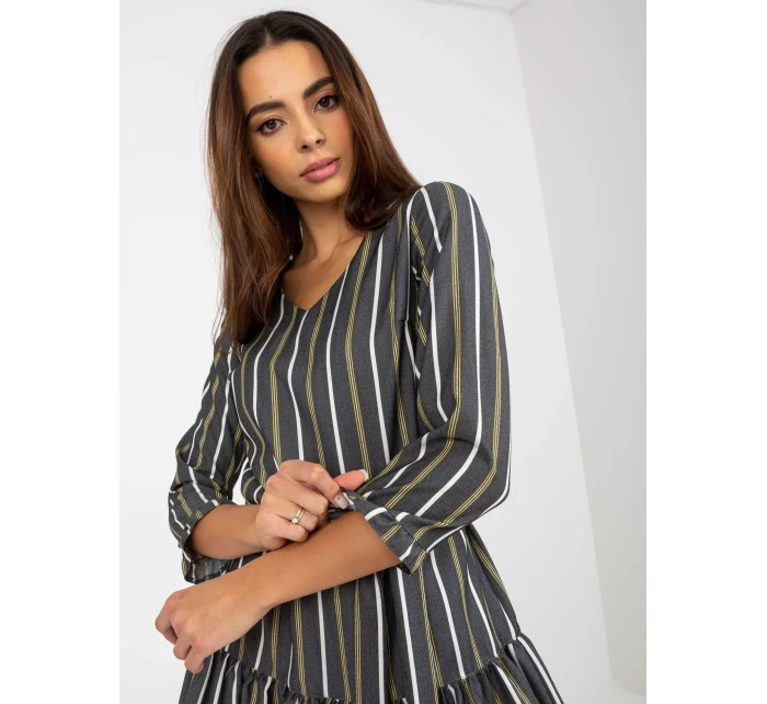 Dámské šaty LK SK 507973 tmavě šedá