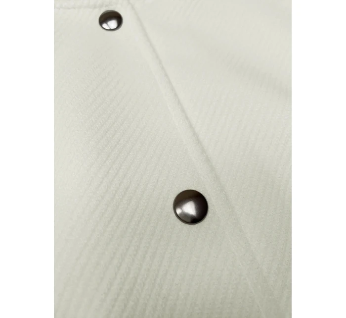 Vlněná bunda typu "bomber"  (15687) ecru - Goodlooking