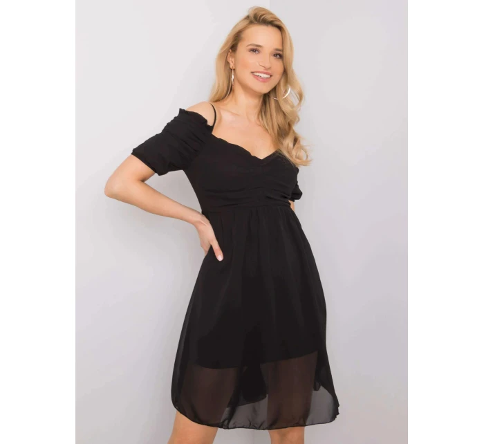 Dámské šaty 322 SK 1768.70P černé - FPrice