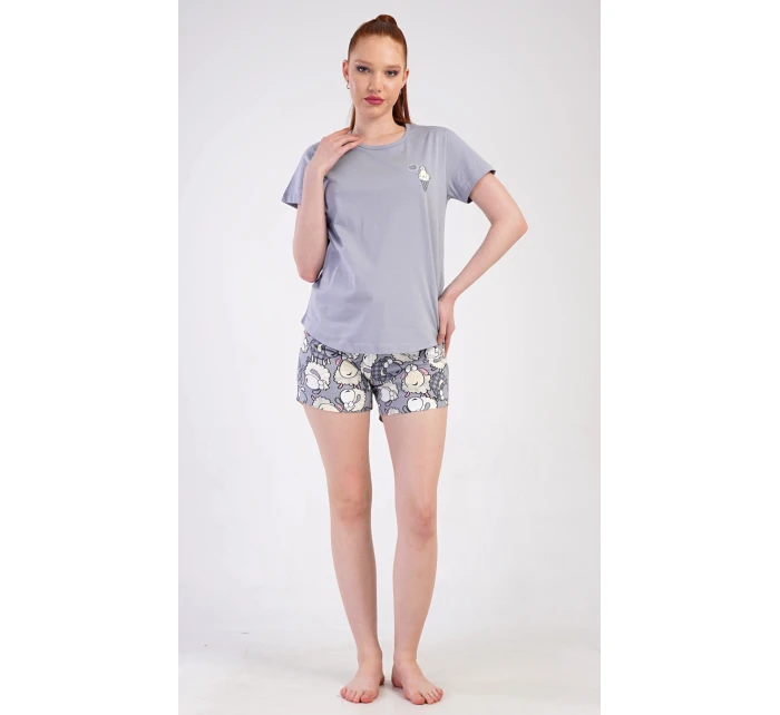 Dámské pyžamo šortky Ovečky