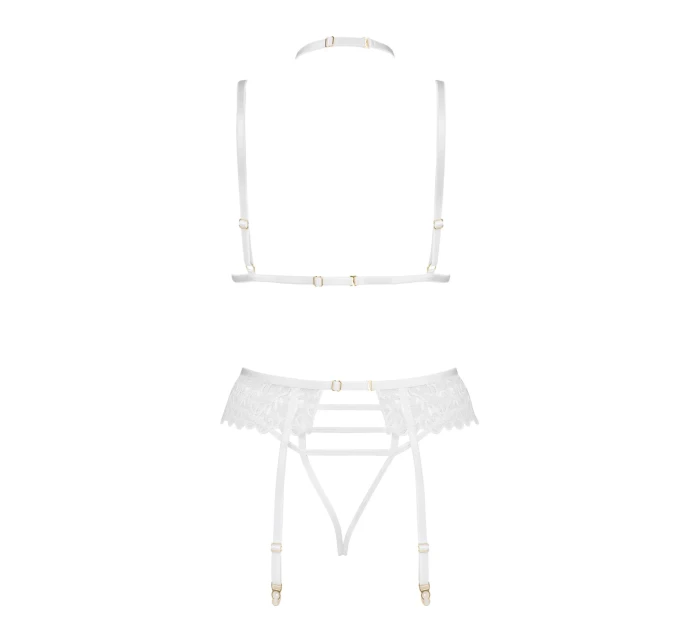 Erotická souprava model 21315159 white - Beauty Night Fashion Erotická souprava model 21315159 white - Beauty Night Fashion