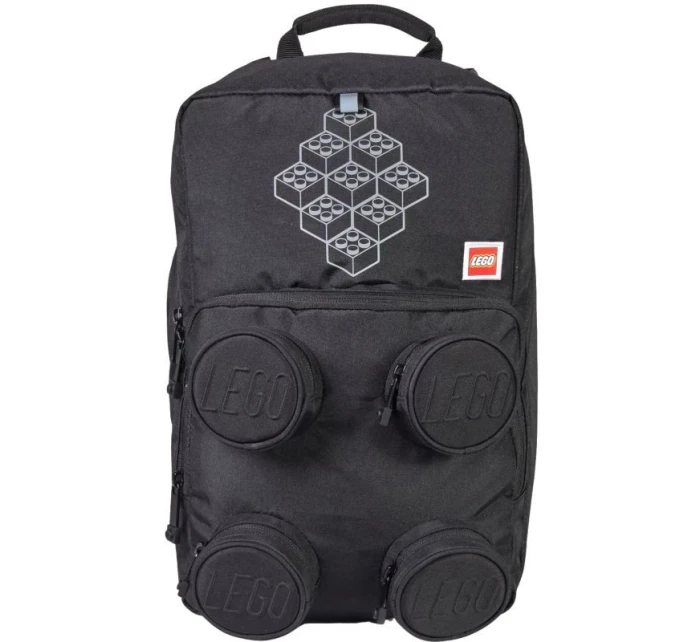 Školní batoh LEGO Bricks Petersen 20209-2511 Black Jedna velikost Školní batoh LEGO Bricks Petersen 20209-2511 Black Jedna velikost