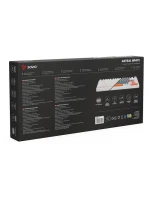 MECHANICKÁ KLÁVESNICE SAVIO ASTRAL WHITE OUTEMU WHITE JADE RGB MECHANICKÁ KLÁVESNICE SAVIO ASTRAL WHITE OUTEMU WHITE JADE RGB