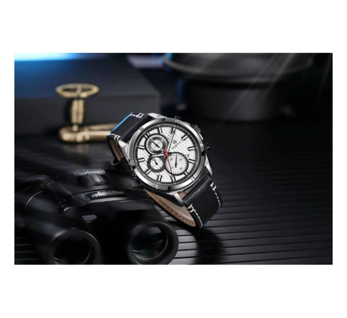 Pánské hodinky + krabička model 21804885 - PERFECT Pánské hodinky + krabička model 21804885 - PERFECT