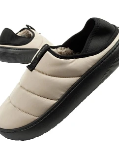 Pánské boty Crocs Classic Puff Moc béžové zateplené pantofle