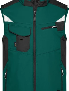 JN Pracovní vesta Strong 02.0 dark green/black model 22492051 - Daiber