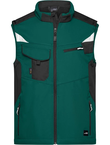 Daiber JN 845 Pracovní vesta - Strong 02.0845 dark green/black Daiber JN 845 Pracovní vesta - Strong 02.0845 dark green/black