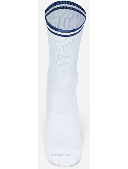 Mr. Socks L 05008 Tenisové ponožky "Premium" 88.5008 white/navy Mr. Socks L 05008 Tenisové ponožky "Premium" 88.5008 white/navy