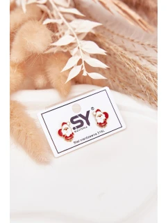 Náušnice Mikuláši ze chirurgické oceli