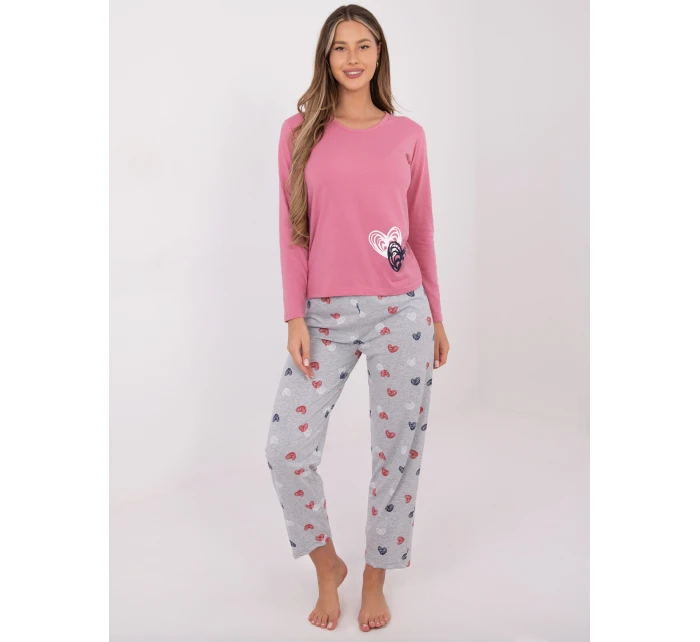 Pyžamo DU PI FP 009.84 růžové