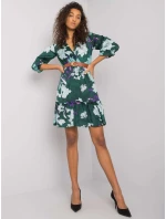 Šaty LC SK 22K 3039.51P tmavě zelená