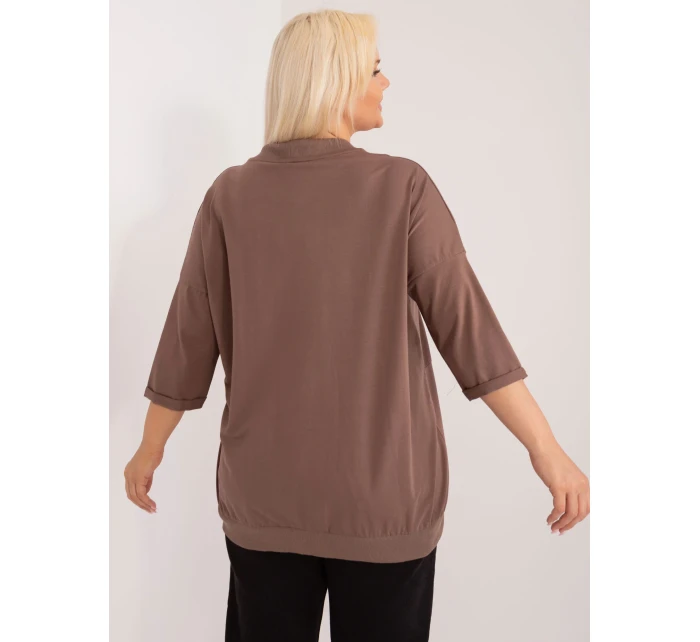 Halenka RV BZ 14001.46 hnědá Halenka RV BZ 14001.46 hnědá