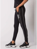 Spodnie dresowe RV DR model 21284596 czarny - FPrice Spodnie dresowe RV DR model 21284596 czarny - FPrice