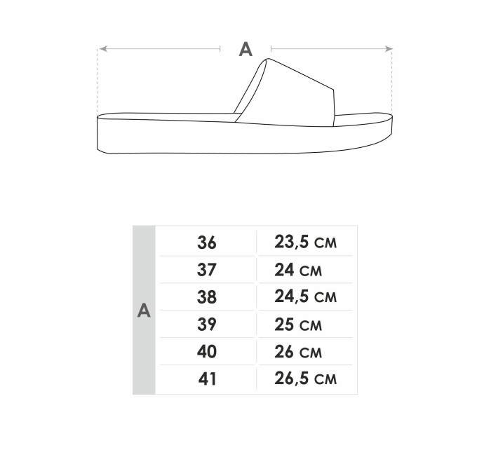 Dámské sandály Slide model 17209966 Black - Yoclub
