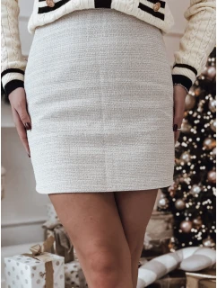 FashionStreet CY0470 dámská béžová mini sukně OVADA