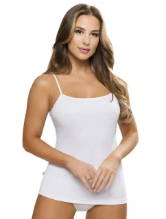 Bílá dámská košilka Emili Rita XXL-XXXL