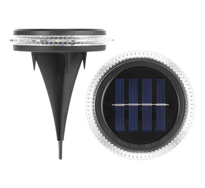 SOLÁRNÍ DISKOVÉ LAMPY PRO MONTÁŽ NA ZEM NEBO NA ZEĎ 2KS SOLÁRNÍ DISKOVÉ LAMPY PRO MONTÁŽ NA ZEM NEBO NA ZEĎ 2KS