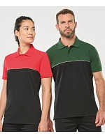 WK WK 210 Pracovní piqué polo 20.W210 black/yellow WK WK 210 Pracovní piqué polo 20.W210 black/yellow