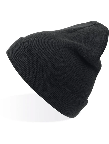 Wind Pletená čepice black model 22479588 - Atlantis Headwear Wind Pletená čepice black model 22479588 - Atlantis Headwear