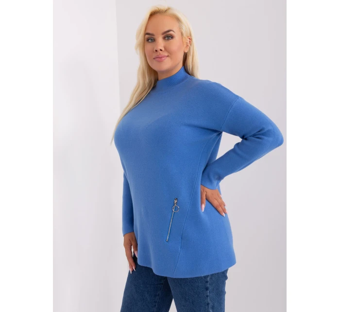 PM SW PM717 Svetr.20 modrá