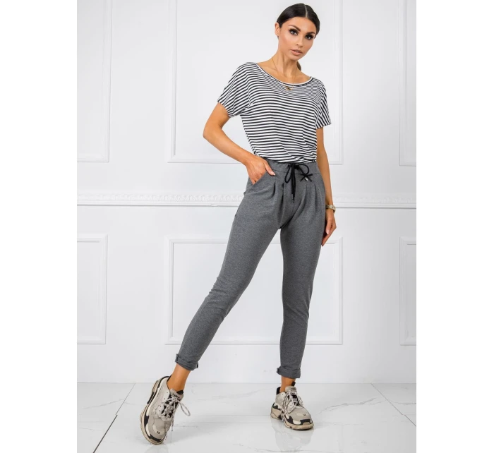 Tepláky TP DR 5477.88 tmavě šedá