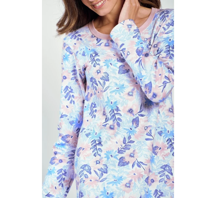 Košile Bílá a modrá model 20494294 - Taro Košile Bílá a modrá model 20494294 - Taro