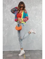 Dámské vysoké textilní tenisky na platformě Big Star LL274185 Bílá Dámské vysoké textilní tenisky na platformě Big Star LL274185 Bílá