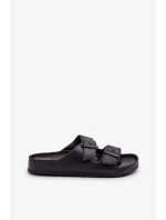 Dámské pěnové pantofle s přezkami Černá Luciene Dámské pěnové pantofle s přezkami Černá Luciene