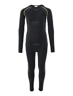 Dětské termoprádlo 1rap Jr 92800402064 černo-růžové - Brugi