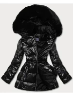 METALICZNA KURTKA DAMSKA CZARNA model 21244038 - S'WEST