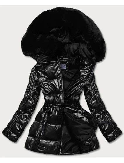 METALICZNA KURTKA DAMSKA CZARNA model 21244038 - S'WEST
