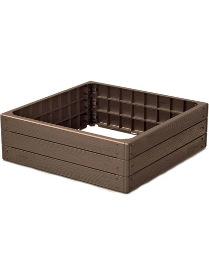 BASE WOOD GARDEN ROCK 4 ELEMENTS RUSTIC BRICKS dětské