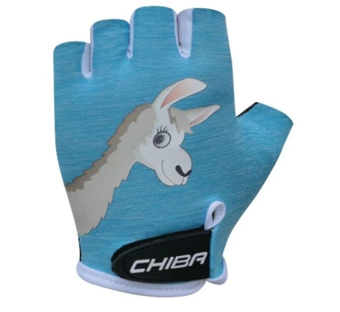 CHIBA COOL KIDS Rukavice modré lama XS