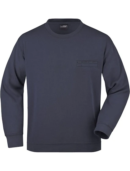 Daiber JN 924 Mikina s náprsní kapsou 02.0924 navy Daiber JN 924 Mikina s náprsní kapsou 02.0924 navy