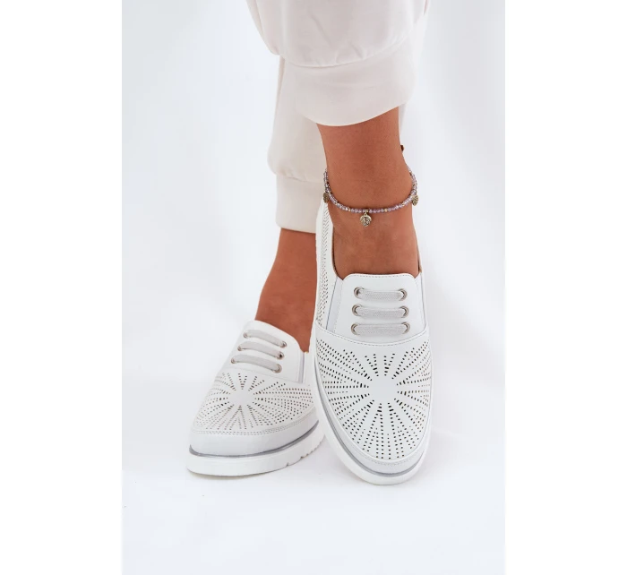 Dámské Polobotky Na Klínku Bílé model 21691194 - EVENTO