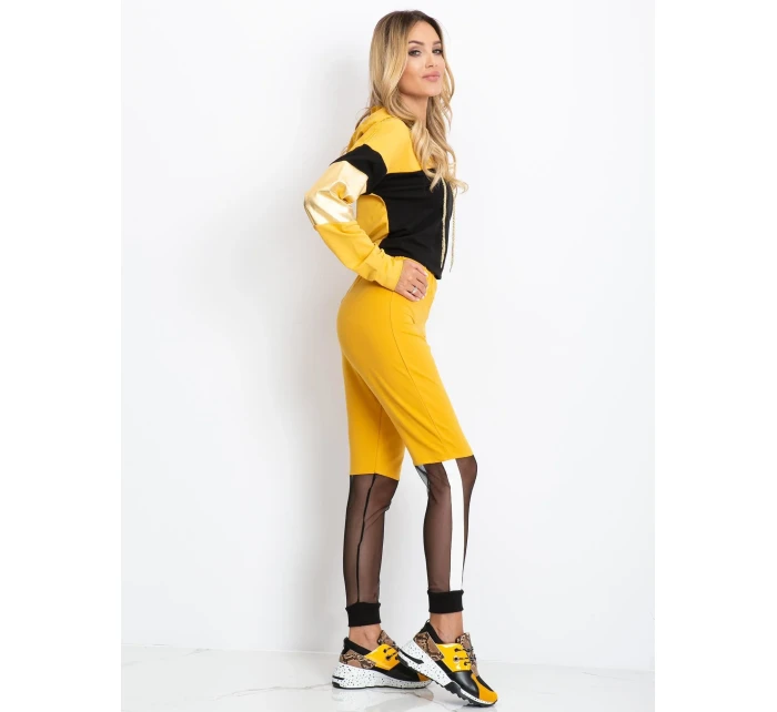 Teplákové kalhoty 23 DR model 20748243 tmavě žluté - FPrice