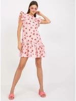 Šaty LK SK 506950 1.12P světle růžová Šaty LK SK 506950 1.12P světle růžová