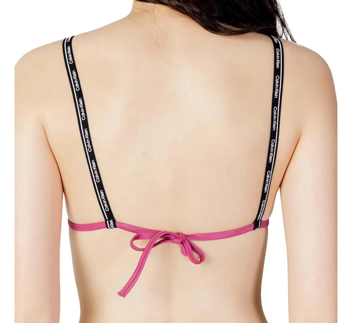 Dámský vrchní díl plavek Core Logo KW0KW01977-VUX - Calvin Klein Dámský vrchní díl plavek Core Logo KW0KW01977-VUX - Calvin Klein