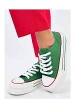 Dámská sportovní obuv BL506 Zelená s bílou - Seastar