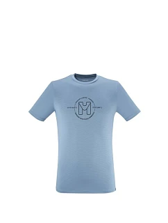 Pánské tričko MILLET Ubic Light Ts Ss M, modré