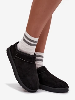 Dámské sněhule s kožíškem černé model 21747678 - Boto