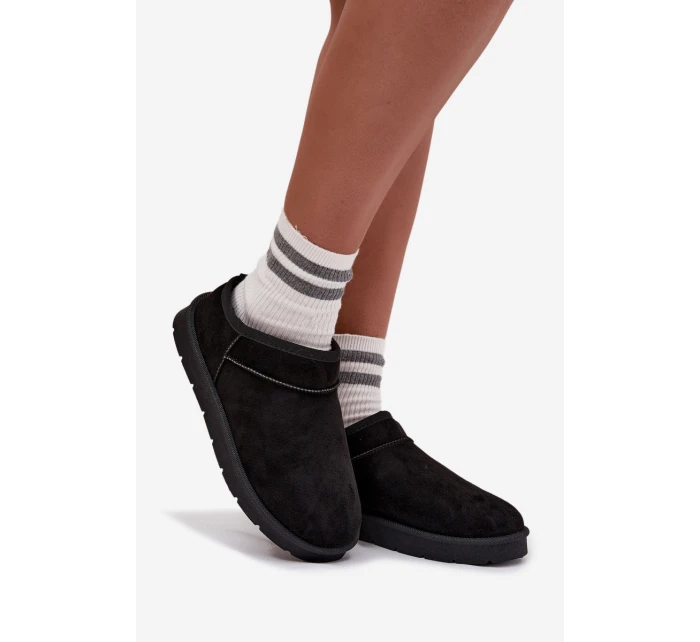 Dámské sněhule s kožíškem černé model 21747678 - Boto Dámské sněhule s kožíškem černé model 21747678 - Boto