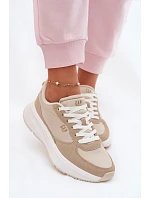 Dámské tenisky na platformě Béžové model 22074762 - GAP Dámské tenisky na platformě Béžové model 22074762 - GAP