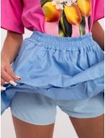 Sukně MI SD model 20941957 světle modrá - FPrice Sukně MI SD model 20941957 světle modrá - FPrice