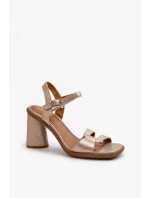 Sandály na podpatku  model 198397 Step in style