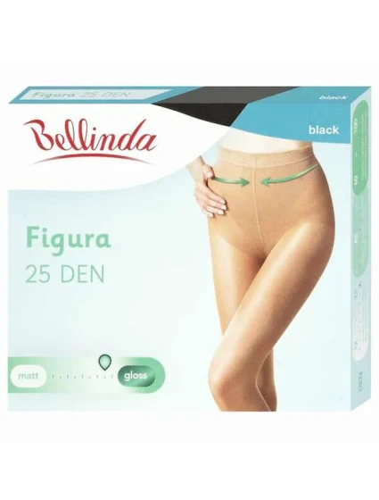 Zeštíhlující punčochové kalhoty FIGURA 25 DEN - BELLINDA - černá