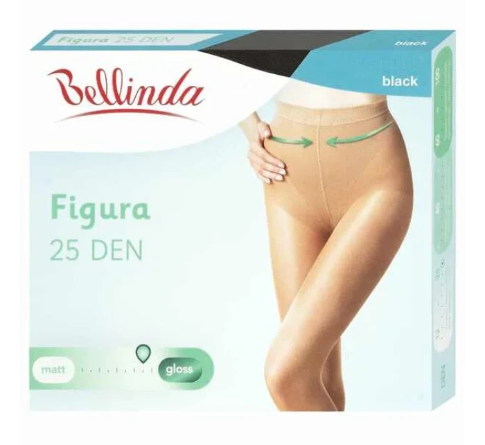 Zeštíhlující punčochové kalhoty model 21819862 25 DEN  černá - Bellinda