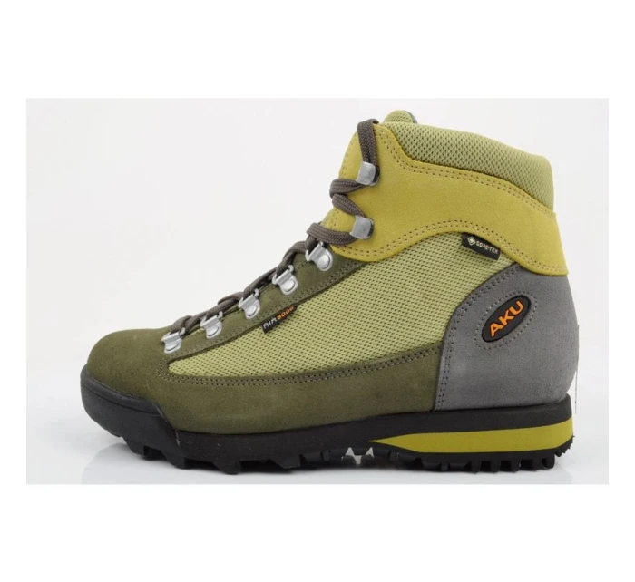 dámské trekové boty Ultralight Goretex model 21948143 kotníkové šedé zelené dámské - Aku